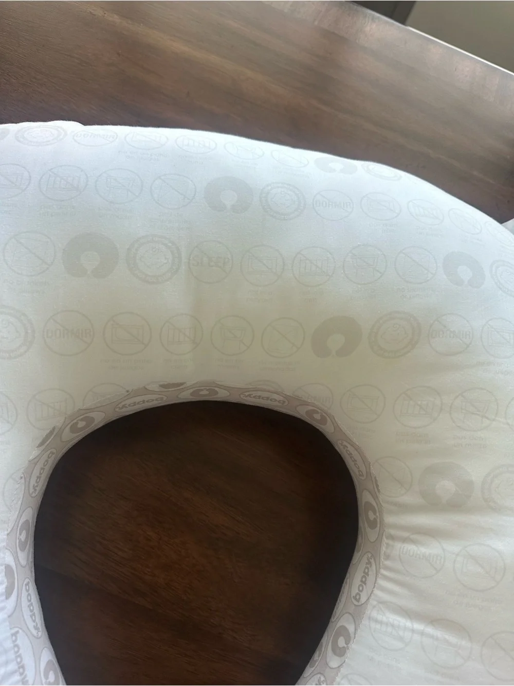 Boppy White Nursing Support Pillow